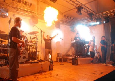 Florian Stöger live on stage