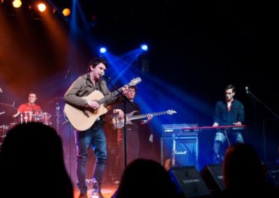 Florian Stöger live on stage