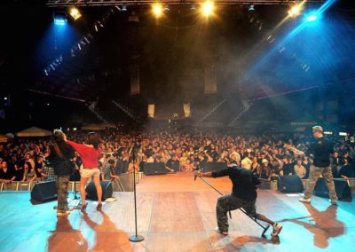 Florian Stöger live on stage