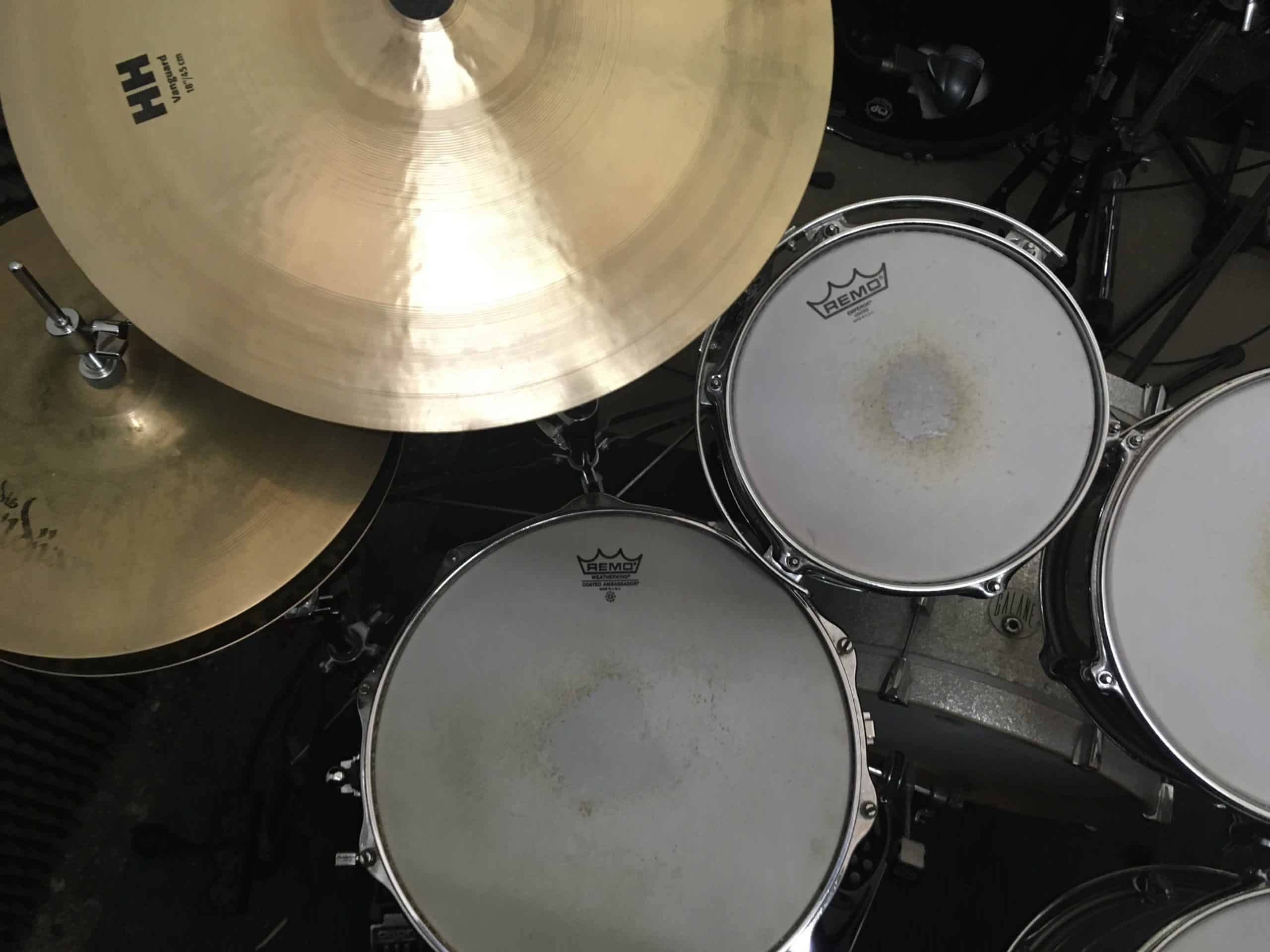 How to set up a drumset: Left Crash Cymbal
