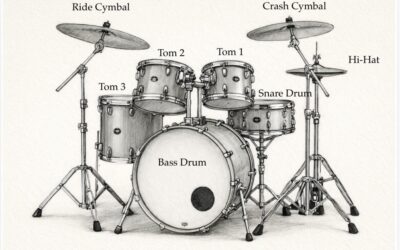 Die Bestandteile des Schlagzeugs